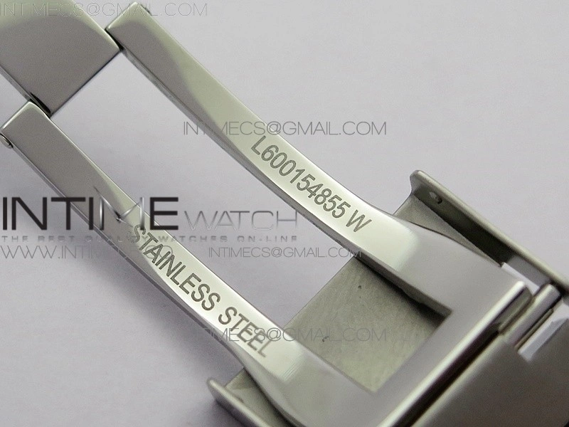 Conquest L3.840.4.56.6 Real Ceramic Bezel SS ZF 1:1 Best Edition Green dial On SS Bracelet A2824